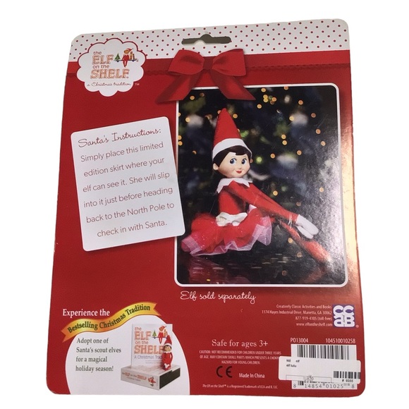 the Elf on the Shelf Collector’s Edition Elf Skirt 2013 - Picture 2 of 2